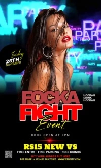 Night Club Flye Oficio US template