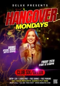 Night Club Flyer A3 template