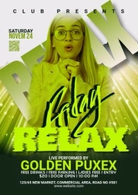 Night Club Flyer A4 template