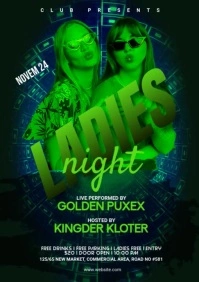 Night Club Flyer A2 template