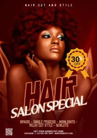 Night Club Flyer A1 template