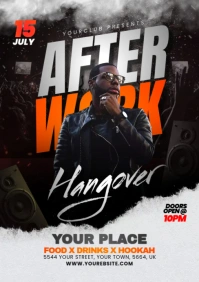 Night Club Flyer Template A5