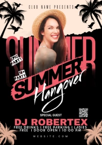 Night Club Flyer Template A2