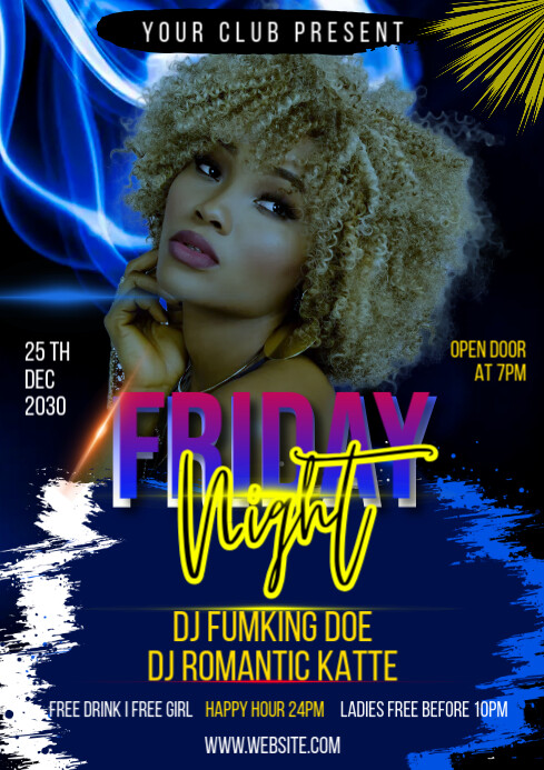 Night Club Flyer Template Postermywall Night Club Flyer Template Postermywall