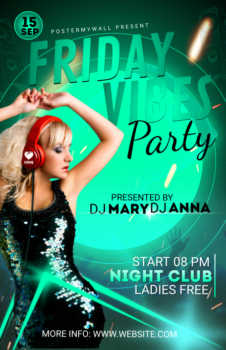 Night Club Flyer Template Postermywall Night Club Flyer Template Postermywall