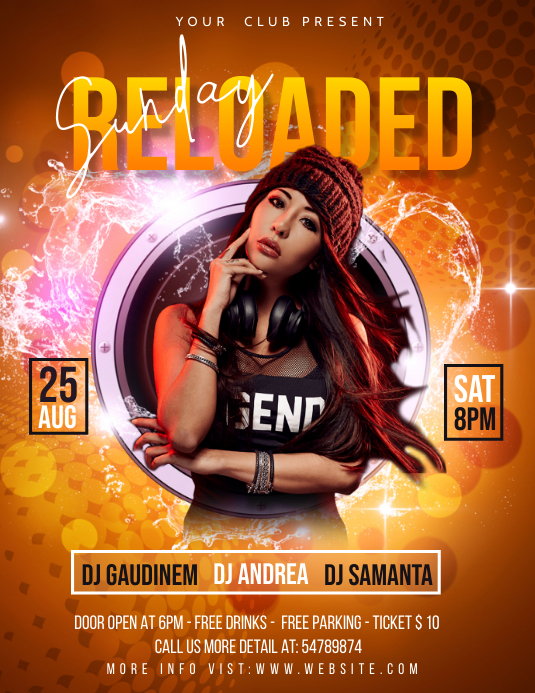 Night Club Flyer Template Postermywall Night Club Flyer Template Postermywall