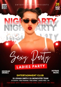 Night Club Flyer Template A1