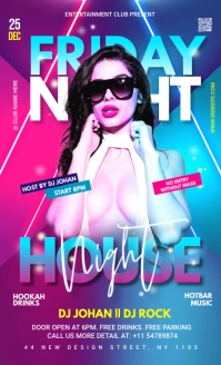Night Club Flyer Template Oficio US
