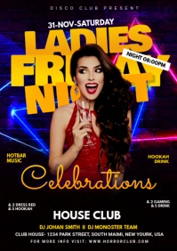 Night Club Flyer Template A1