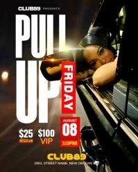 Night club instagram post template