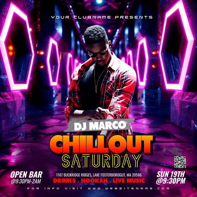 Night Club Instagram Post Template | PosterMyWall