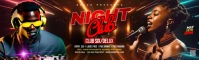 Night Club Linkedin Background template
