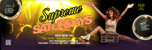 Night Club Party Twitter-header template