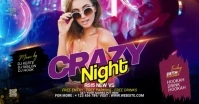 Night Club Party Portada de evento de Facebook template