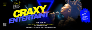 Night Club Party Twitter Banner template
