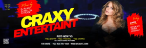 Night Club Party Twitter-header template