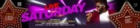 Night Club Party Transparent Soundcloud template