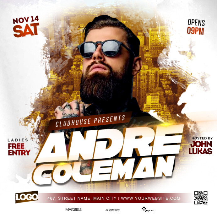 Copy of night club party | PosterMyWall