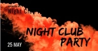 NIGHT CLUB PARTY Umkhangiso we-Facebook template