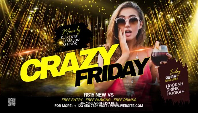 Night Club Party Templat | PosterMyWall