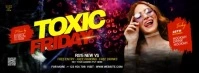 Night Club Party Portada de Facebook template