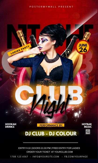 NIGHT CLUB PARTY US Legal template