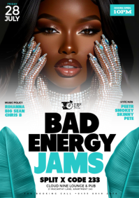 Night Club Party Event Flyer A4 template