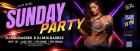 Night Club Party Facebook Cover Photo template