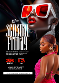 Night Club Party Flyer A4 template