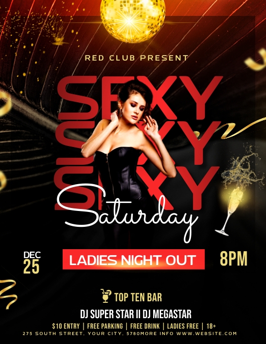 Night Club Party Flyer Template Postermywall Night Club Party Flyer Template Postermywall
