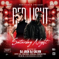 Night Club Party flyer new design Instagram na Post template