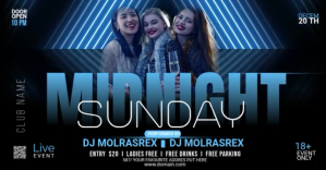 Night Club Party Facebook Event template