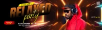 Night Club Party LinkedIn Background Image template