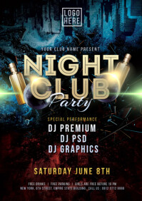 Night Club Party Poster / Flyer Template