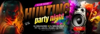 Night Club Party Tumblr Banner template