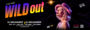 Night Club Party Twitter Header template