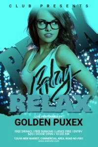 Night Club Poster template