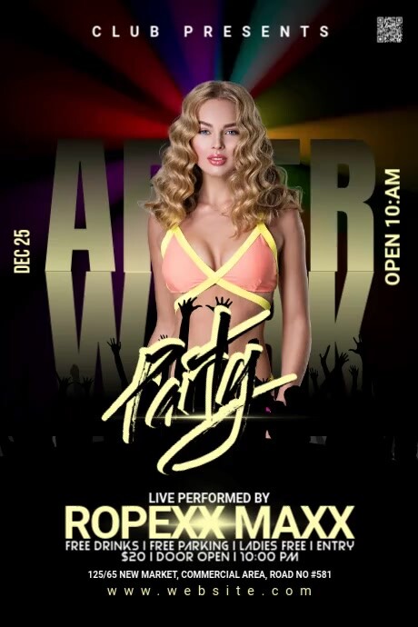 Night Club Poster Template