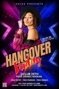 Night Club Tumblr Grphic template