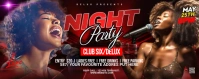 Night Club Twitch Banner template