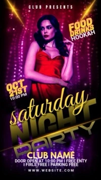 Night Club WhatsApp Status template