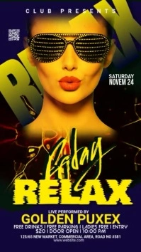 Night Club WhatsApp Status template