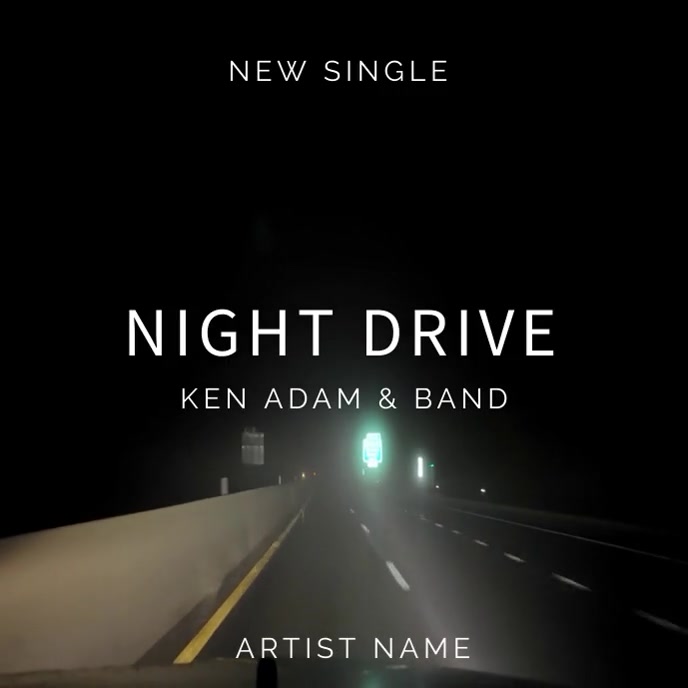 night drive cover template