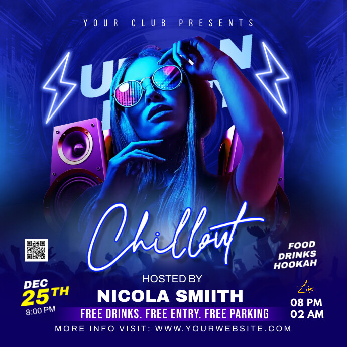 Night Party Template | PosterMyWall