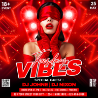 Night Party Quadrato (1:1) template
