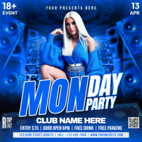 Night Party Quadrato (1:1) template