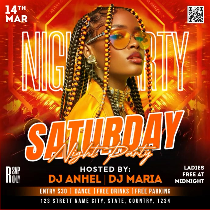 Night Party Template | PosterMyWall