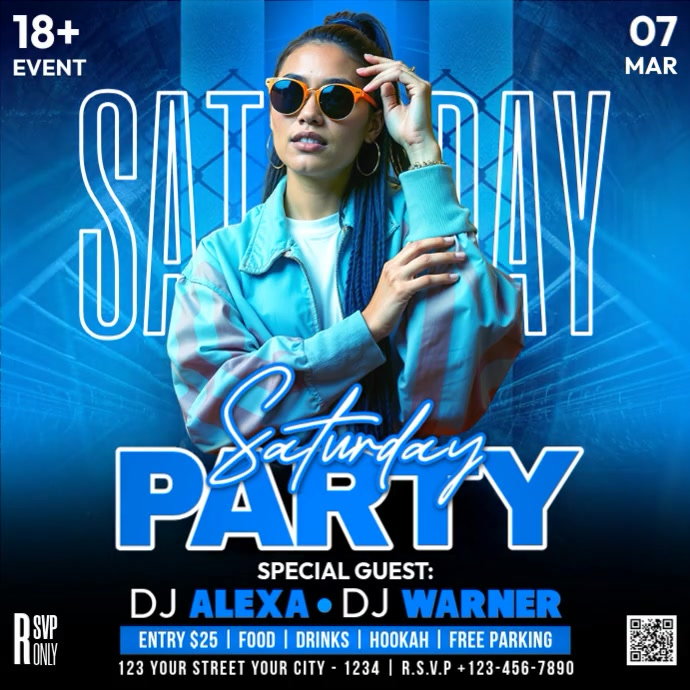 Night Party Template | PosterMyWall