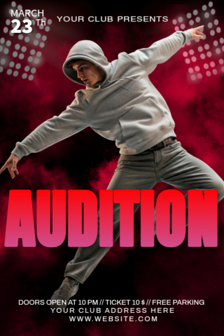 Night Party Event Template | PosterMyWall