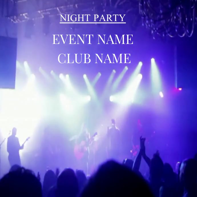 Copy of night party event | PosterMyWall